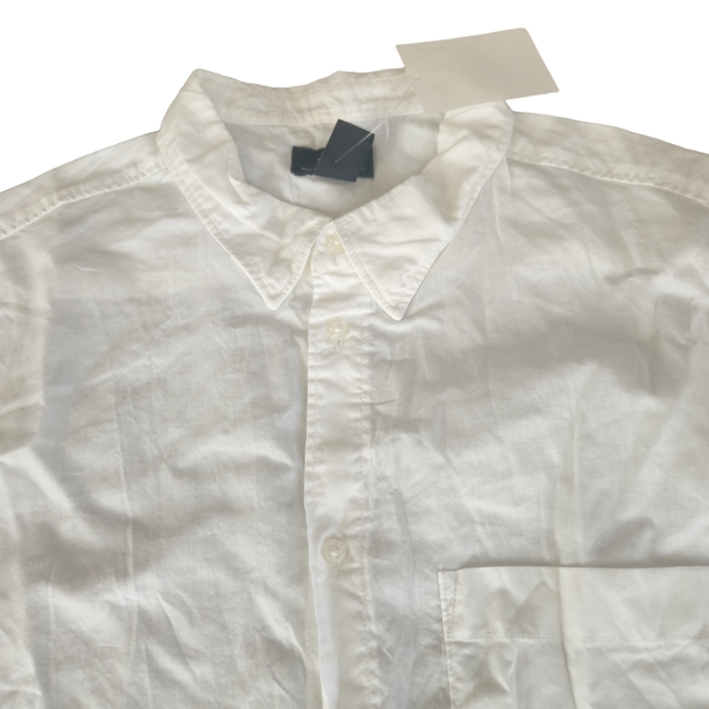 White H&M button up short sleeve